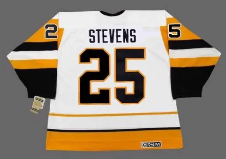 KEVIN STEVENS Pittsburgh Penguins 1992 CCM Vintage Home NHL Hockey Jersey 