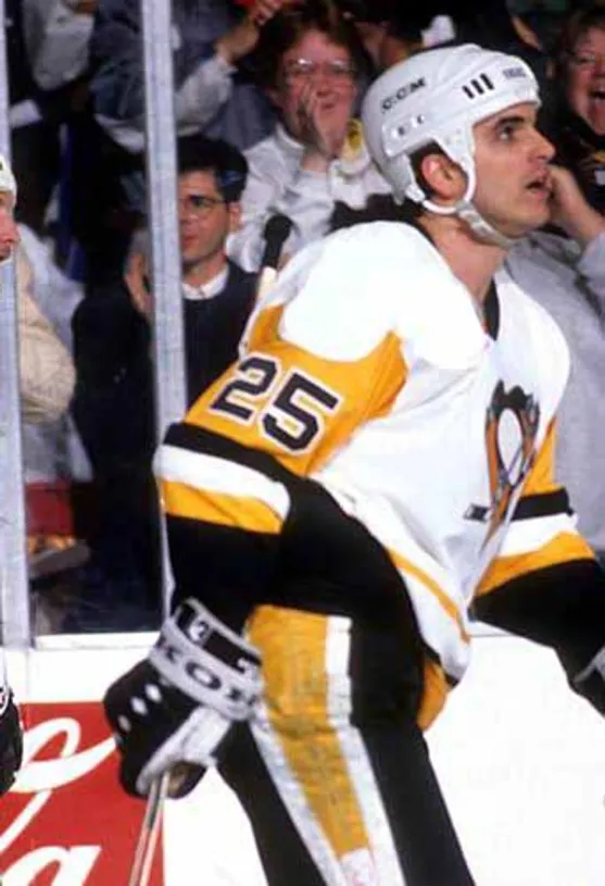 KEVIN STEVENS Pittsburgh Penguins 1992 CCM Vintage Home NHL Hockey Jersey 