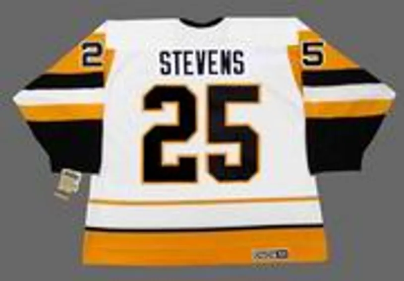 KEVIN STEVENS Pittsburgh Penguins 1992 CCM Vintage Home NHL Hockey Jersey 