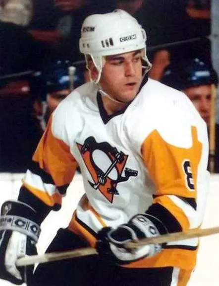 MARK RECCHI Pittsburgh Penguins 1991 CCM Vintage Home NHL Hockey Jersey 