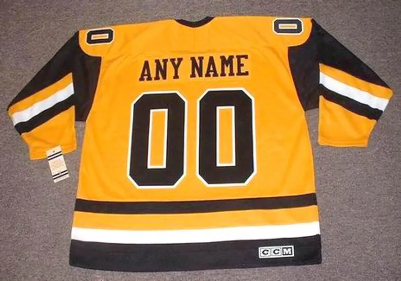 PITTSBURGH PENGUINS 1980’s CCM Vintage Jersey Customized “Any Name & Number(s)” 