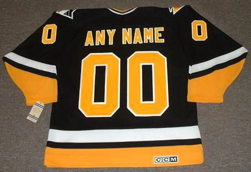 PITTSBURGH PENGUINS 1990’s CCM Vintage Jersey Customized “Any Name & Number(s)” 