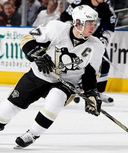 SIDNEY CROSBY Pittsburgh Penguins 1990’s CCM Throwback Home NHL Jersey 