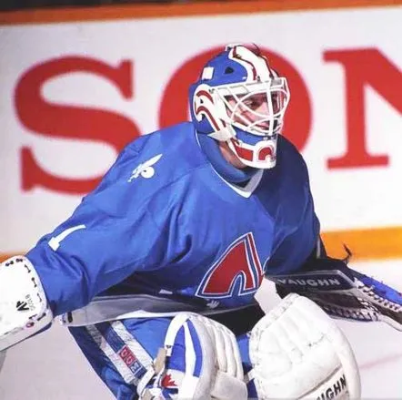 RON TUGNUTT Quebec Nordiques 1989 CCM Throwback NHL Hockey Jersey 