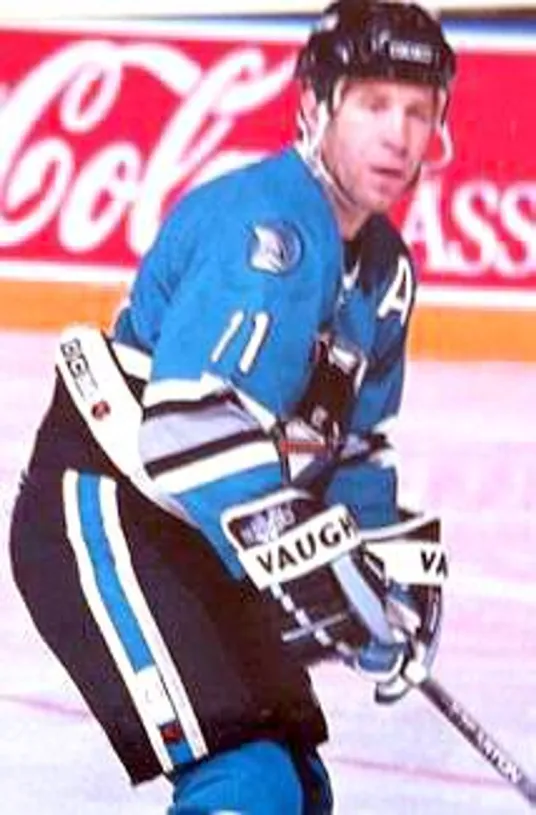 KELLY KISIO San Jose Sharks 1993 CCM Vintage Throwback NHL Jersey 