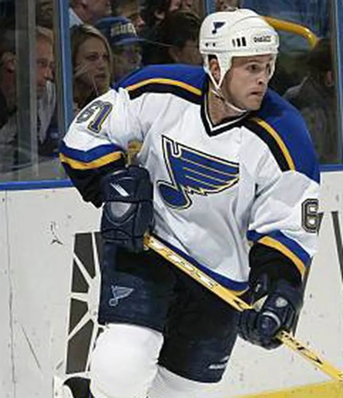 CORY STILLMAN St. Louis Blues 2001 CCM Throwback Home NHL Hockey Jersey 