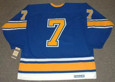 GARRY UNGER St. Louis Blues 1972 CCM Vintage Throwback Home NHL Hockey Jersey 