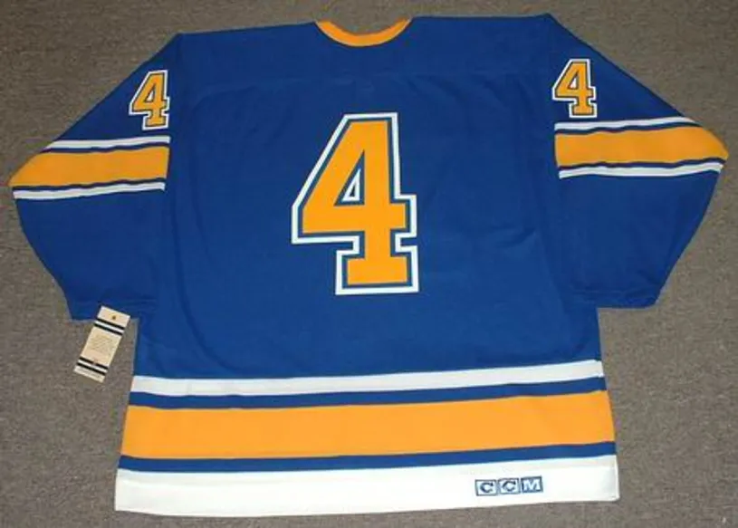 NOEL PICARD St. Louis Blues 1967 CCM Vintage Throwback NHL Hockey Jersey 
