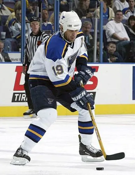 SCOTT MELLANBY St. Louis Blues 2002 CCM Throwback Home NHL Hockey Jersey 