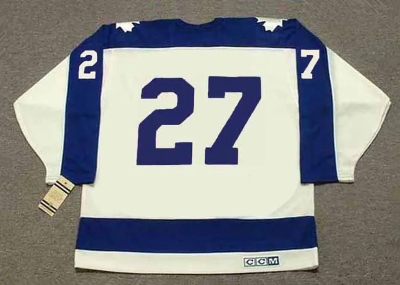 DARRYL SITTLER Toronto Maple Leafs 1975 Home CCM Throwback NHL Hockey Jersey 