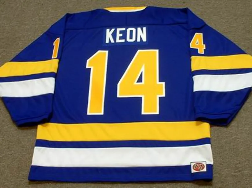 DAVE KEON Minnesota Fighting Saints 1975 WHA Throwback Hockey Jersey 