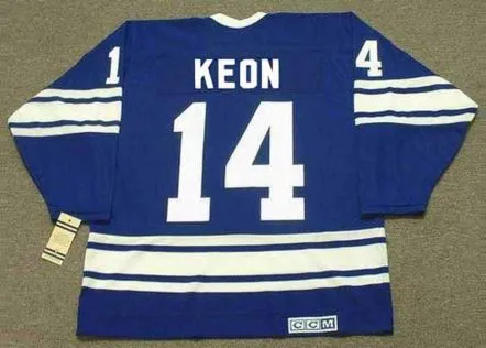 DAVE KEON Toronto Maple Leafs 1967 Home CCM Throwback NHL Hockey Jersey 