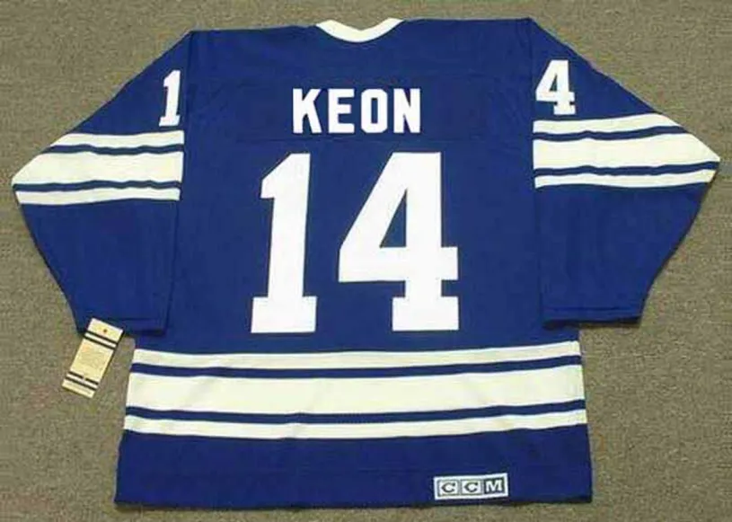 DAVE KEON Toronto Maple Leafs 1967 Home CCM Throwback NHL Hockey Jersey 