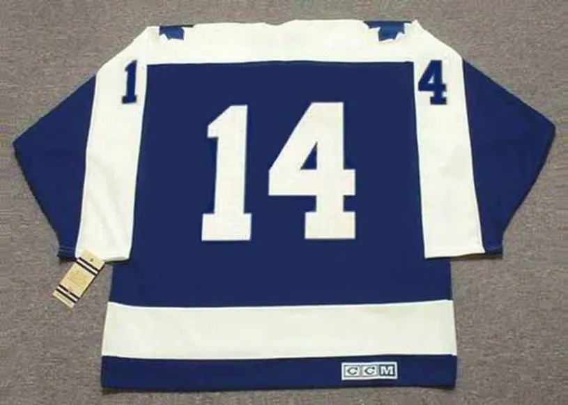 DAVE KEON Toronto Maple Leafs 1970 CCM Vintage Throwback NHL Hockey Jersey 
