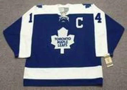 DAVE KEON Toronto Maple Leafs 1970 CCM Vintage Throwback NHL Hockey Jersey 