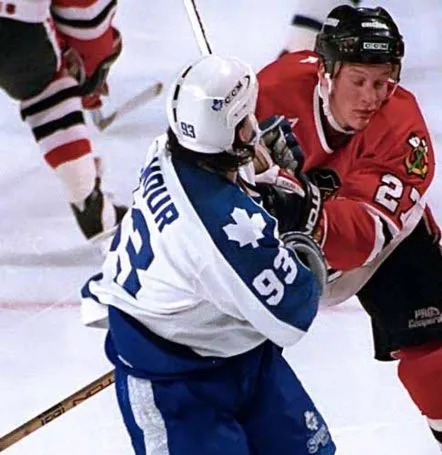 DOUG GILMOUR Toronto Maple Leafs 1992 Home CCM Throwback NHL Hockey Jersey 