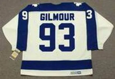 DOUG GILMOUR Toronto Maple Leafs 1992 Home CCM Throwback NHL Hockey Jersey 