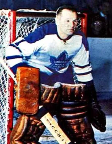 JOHNNY BOWER Toronto Maple Leafs 1963 CCM Throwback Away NHL Jersey 
