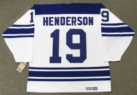 PAUL HENDERSON Toronto Maple Leafs 1968 Away CCM Vintage NHL Hockey Jersey 