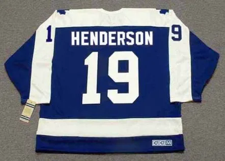 PAUL HENDERSON Toronto Maple Leafs 1973 Away CCM Throwback NHL Hockey Jersey 