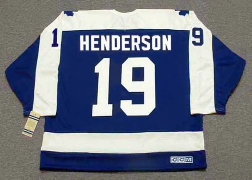 PAUL HENDERSON Toronto Maple Leafs 1973 Away CCM Throwback NHL Hockey Jersey 