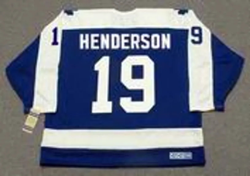 PAUL HENDERSON Toronto Maple Leafs 1973 Away CCM Throwback NHL Hockey Jersey 