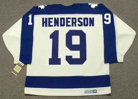 PAUL HENDERSON Toronto Maple Leafs 1973 Home CCM Throwback NHL Hockey Jersey 