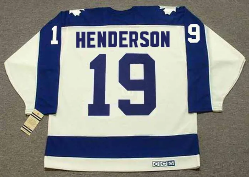PAUL HENDERSON Toronto Maple Leafs 1973 Home CCM Throwback NHL Hockey Jersey 