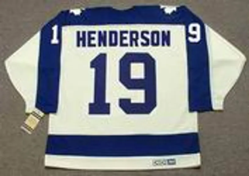 PAUL HENDERSON Toronto Maple Leafs 1973 Home CCM Throwback NHL Hockey Jersey 