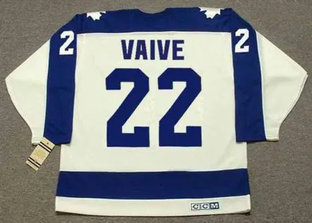 RICK VAIVE Toronto Maple Leafs 1984 Home CCM Throwback NHL Hockey Jersey 