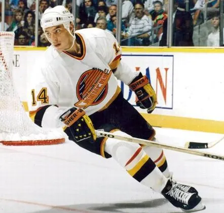 GEOFF COURTNALL Vancouver Canucks 1994 CCM Vintage Home NHL Hockey Jersey 