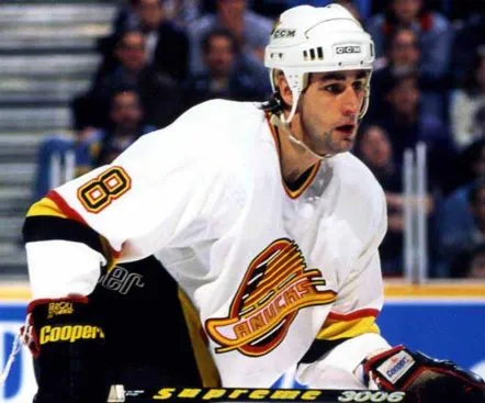 GREG ADAMS Vancouver Canucks 1994 CCM Vintage Home NHL Hockey Jersey 