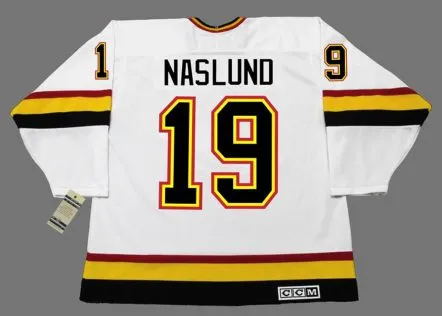 MARKUS NASLUND Vancouver Canucks 1996 CCM Vintage Home NHL Hockey Jersey 
