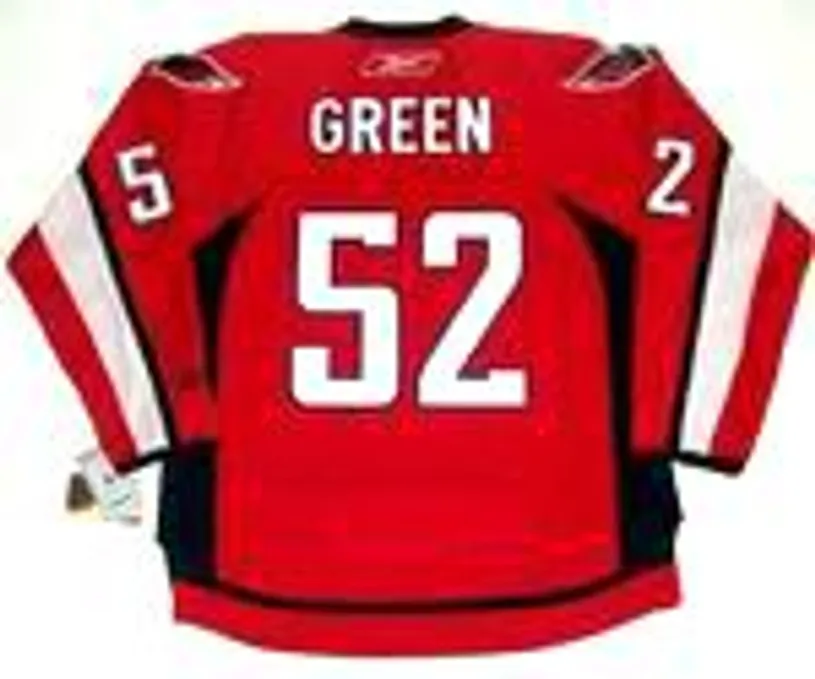MIKE GREEN Washington Capitals 2010 REEBOK Throwback NHL Hockey Jersey 