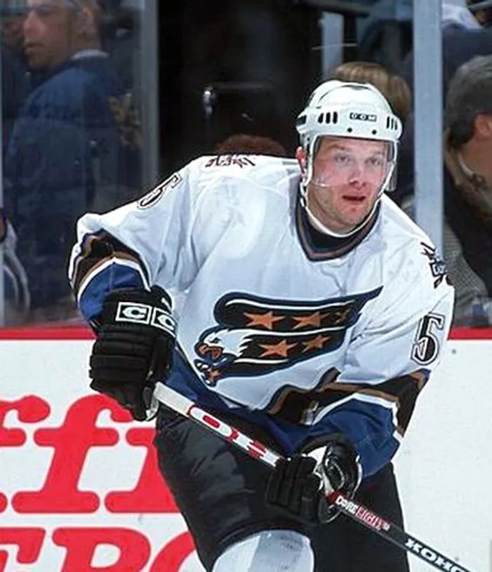 SERGEI GONCHAR Washington Capitals 1998 CCM Vintage Home NHL Hockey Jersey 