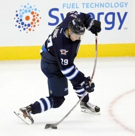 PATRIK LAINE Winnipeg Jets 2016 REEBOK Throwback NHL Hockey Jersey 