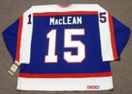 PAUL MacLEAN Winnipeg Jets 1984 CCM Vintage Throwback NHL Hockey Jersey 