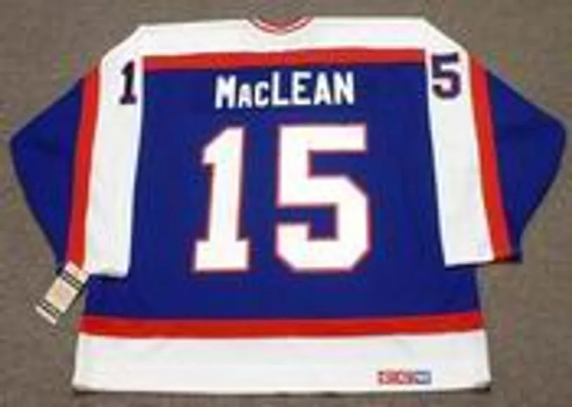 PAUL MacLEAN Winnipeg Jets 1984 CCM Vintage Throwback NHL Hockey Jersey 
