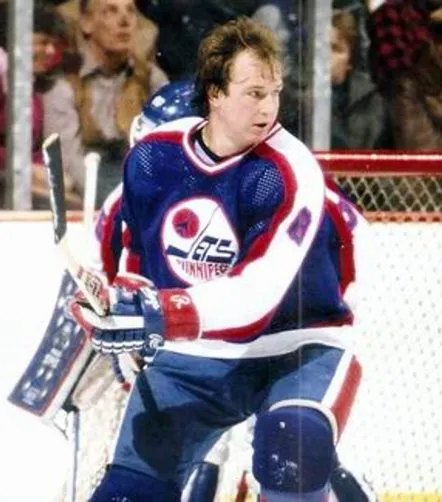 RANDY CARLYLE Winnipeg Jets 1984 CCM Vintage Throwback NHL Hockey Jersey 