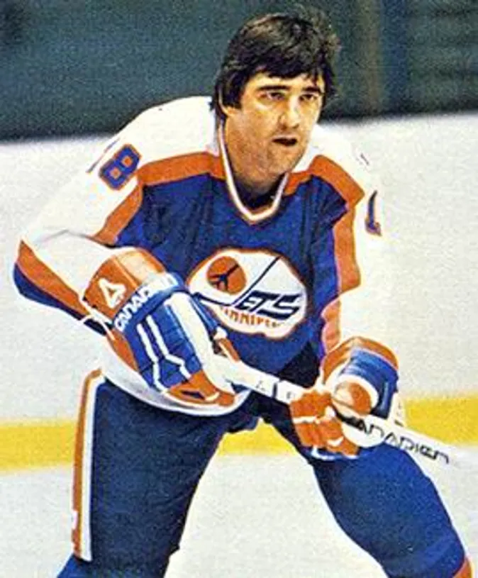 SERGE SAVARD Winnipeg Jets 1982 CCM Vintage Throwback NHL Hockey Jersey 