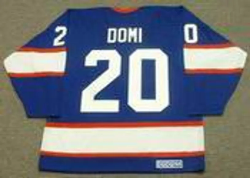 TIE DOMI Winnipeg Jets 1993 CCM Vintage Throwback Away NHL Hockey Jersey 
