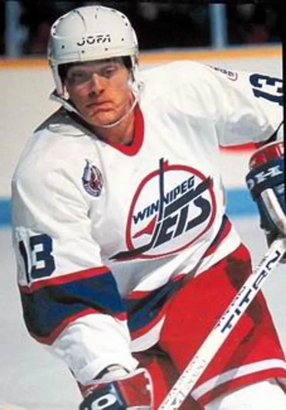 WINNIPEG JETS 1990’s CCM Vintage Home Jersey Customized “Any Name & Number(s)” 