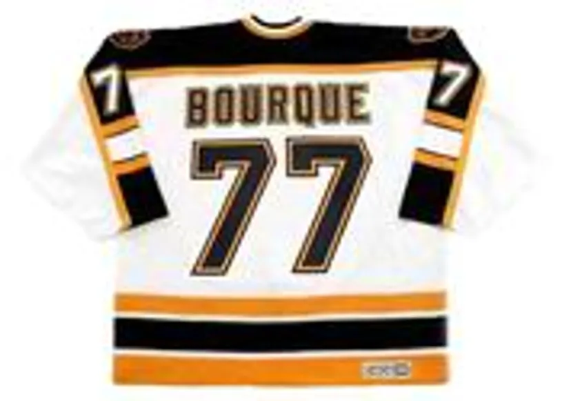 RAYMOND BOURQUE Boston Bruins 1995 CCM Vintage Home NHL Hockey Jersey 