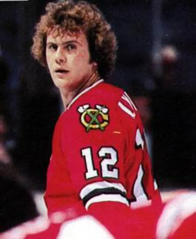 TOM LYSIAK Chicago Blackhawks 1981 CCM Throwback NHL Hockey Jersey 