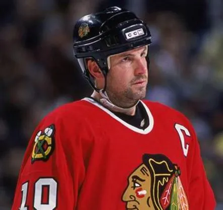 TONY AMONTE Chicago Blackhawks 2001 CCM Throwback NHL Hockey Jersey 