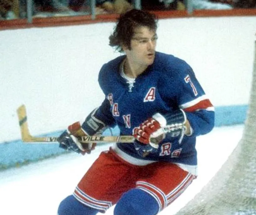 ROD GILBERT New York Rangers 1972 Away CCM Throwback NHL Hockey Jersey 