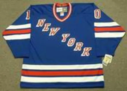 RON DUGUAY New York Rangers 1980 CCM Vintage Throwback NHL Hockey Jersey 