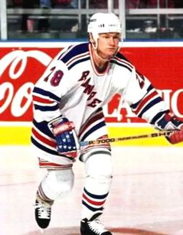 STEVE LARMER New York Rangers 1993 CCM Vintage Throwback NHL Hockey Jersey 