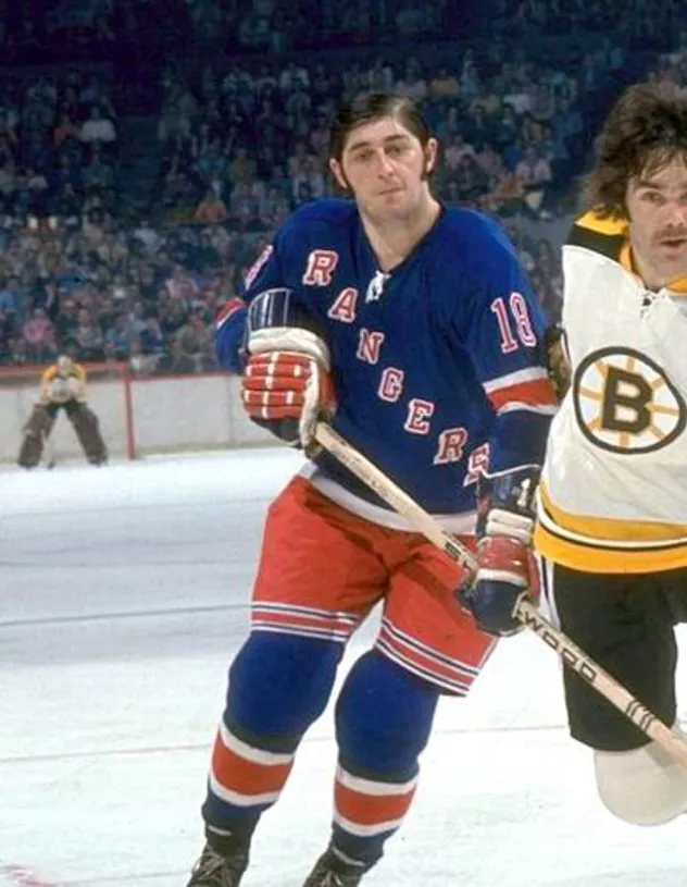 WALT TKACZUK New York Rangers 1972 CCM Throwback Away Hockey Jersey 