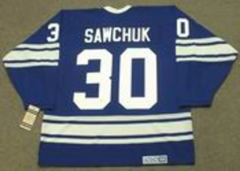 TERRY SAWCHUK Toronto Maple Leafs 1967 CCM Vintage Throwback NHL Hockey Jersey 